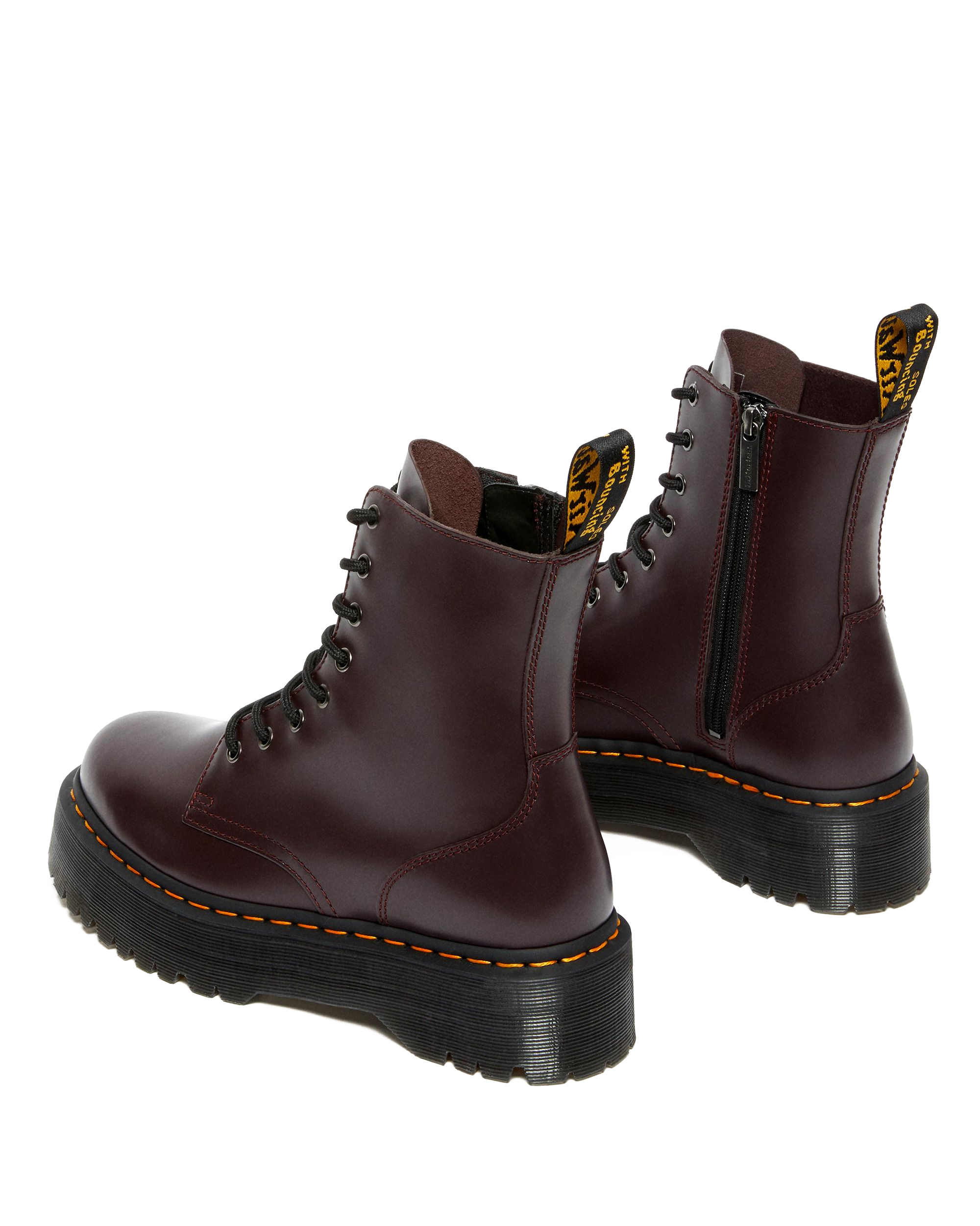 Jadon Boot Smooth Leather Platforms