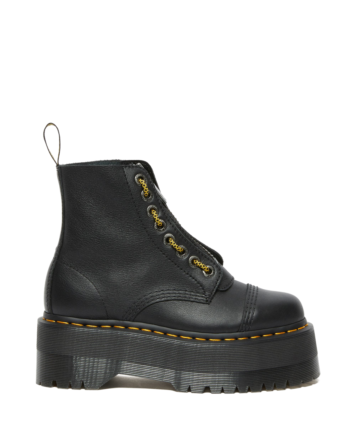 Sinclair Max Pisa Leather Platform Boots