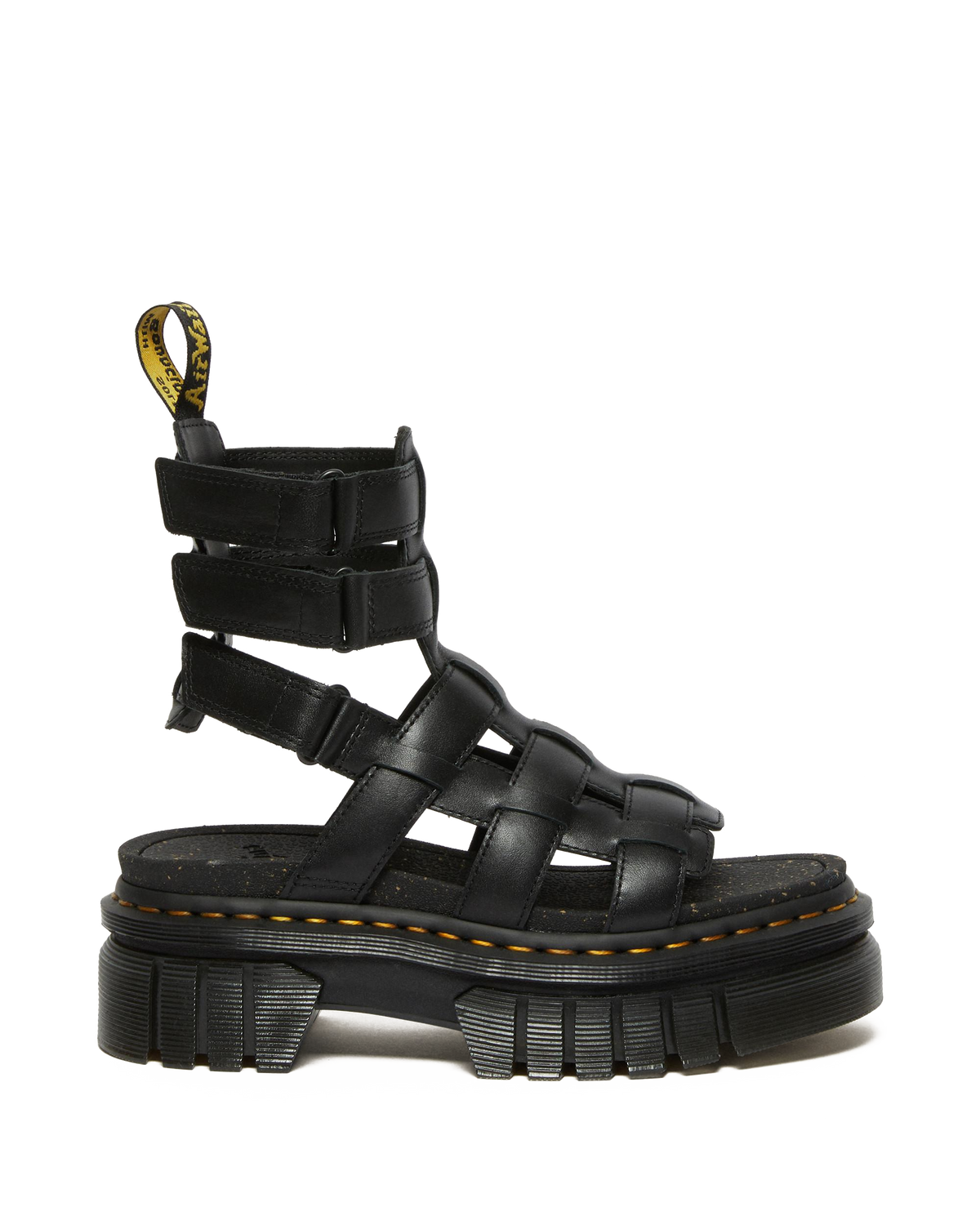 Ricki Nappa Lux Leather Platform Gladiator Sandals
