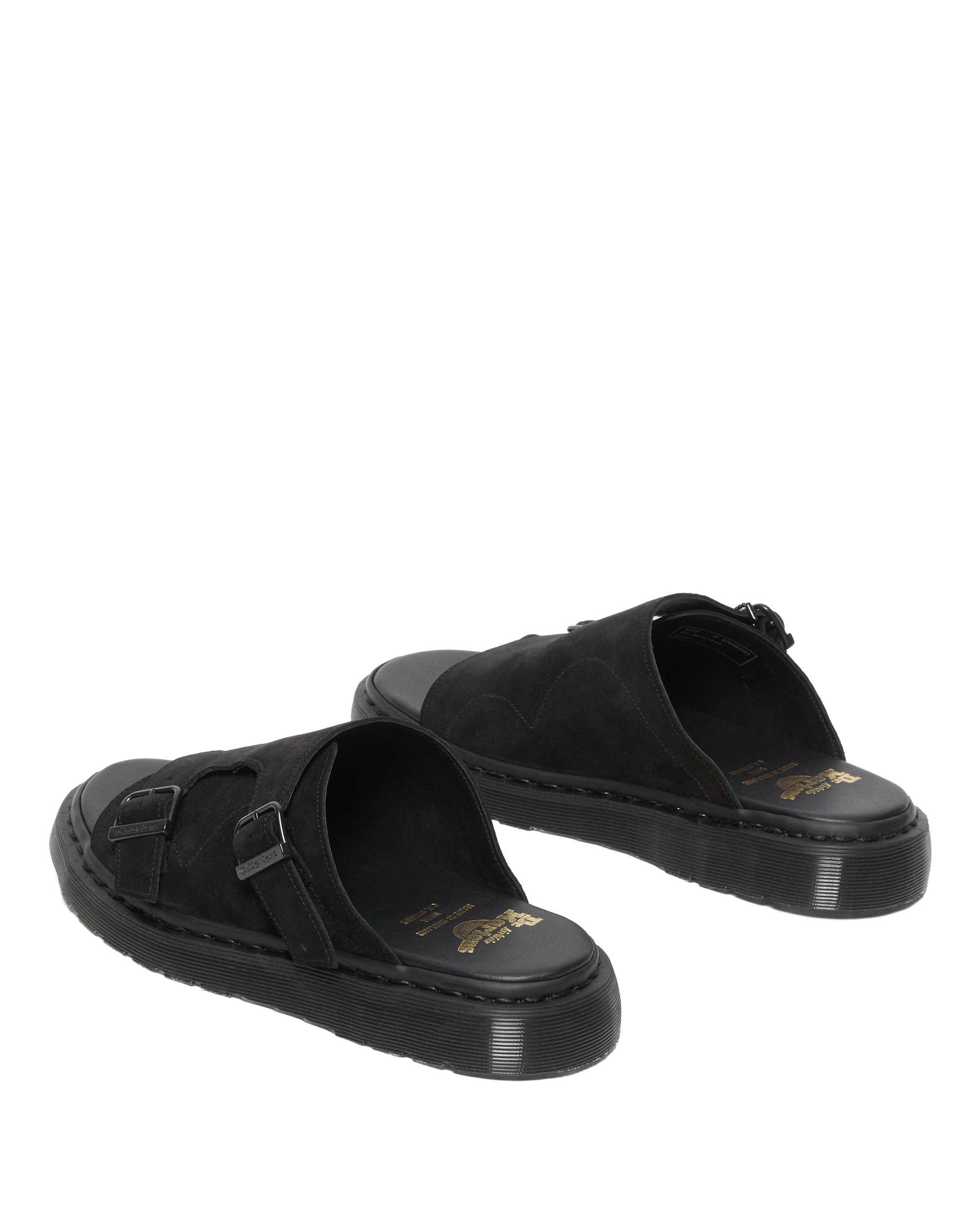 Dayne Made in England Suede Slide Sandals