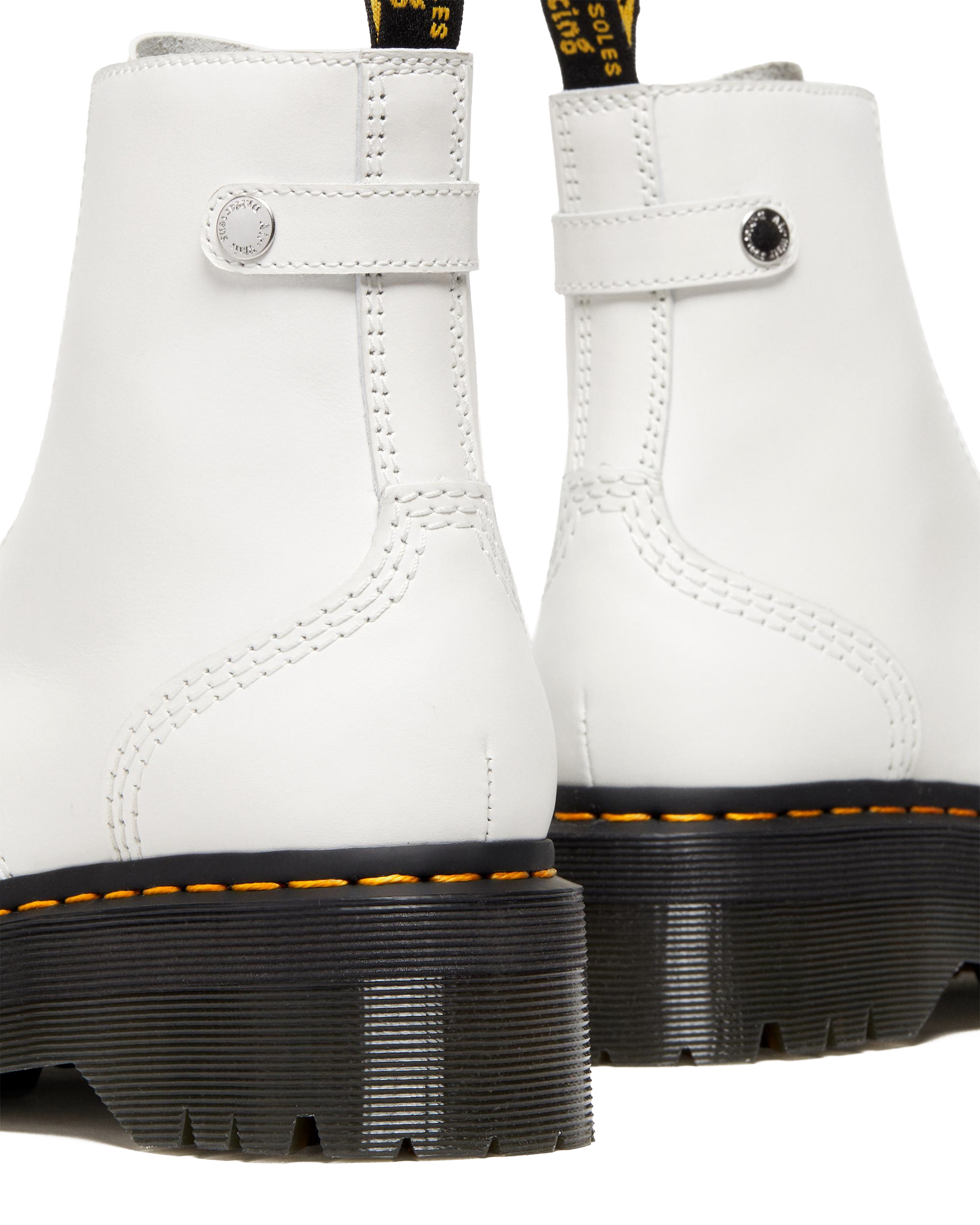 Jetta Zipped Sendal Leather Platform Boots