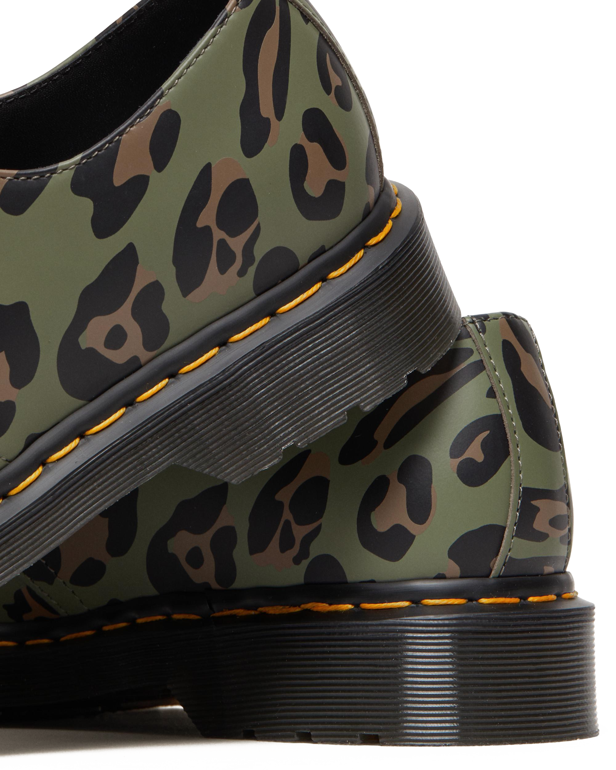 1461 Distorted Leopard Print Oxford Shoes