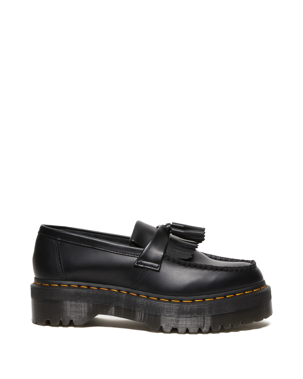 Adrian Leather Platform Tassel Loafers