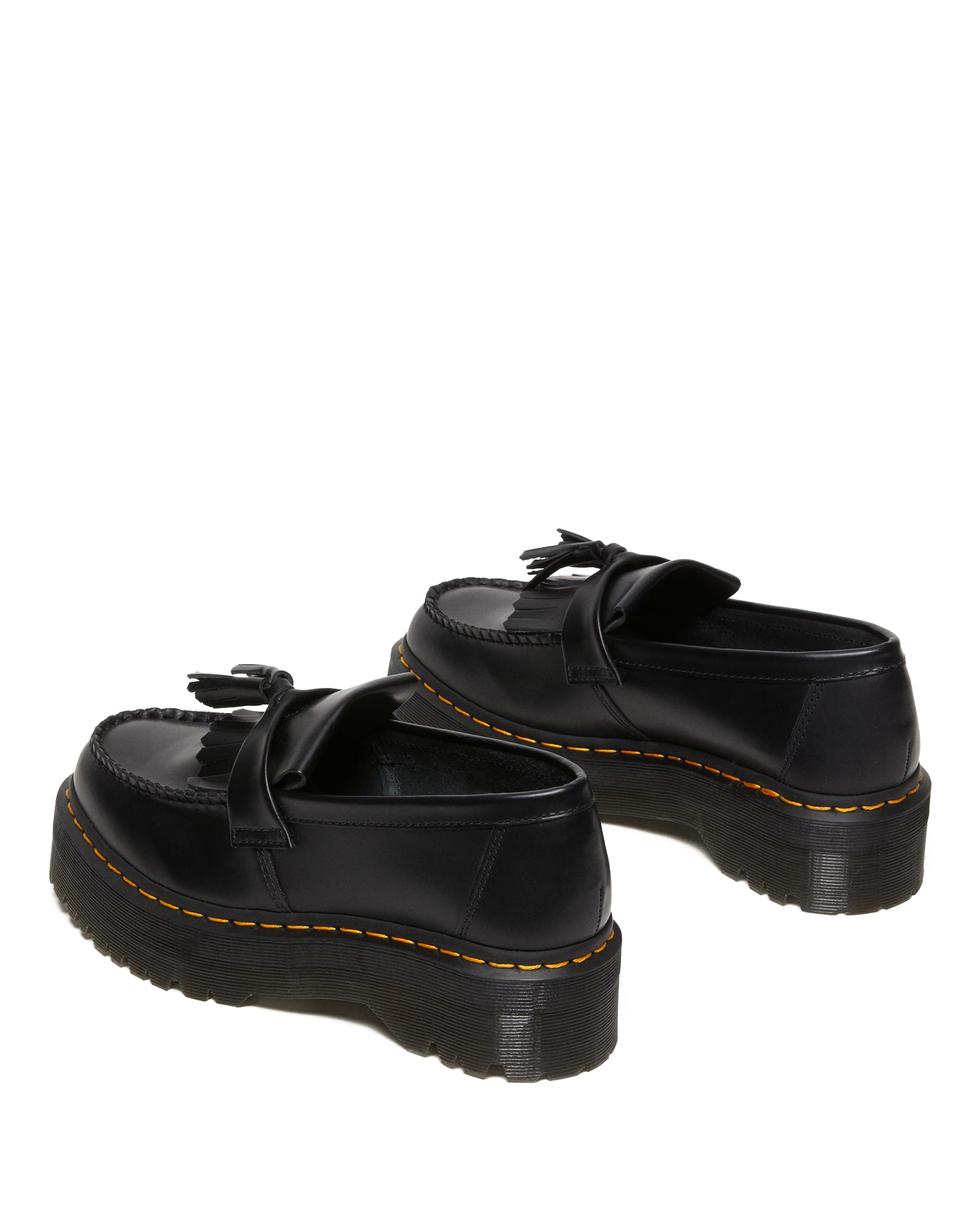 Adrian Leather Platform Tassel Loafers