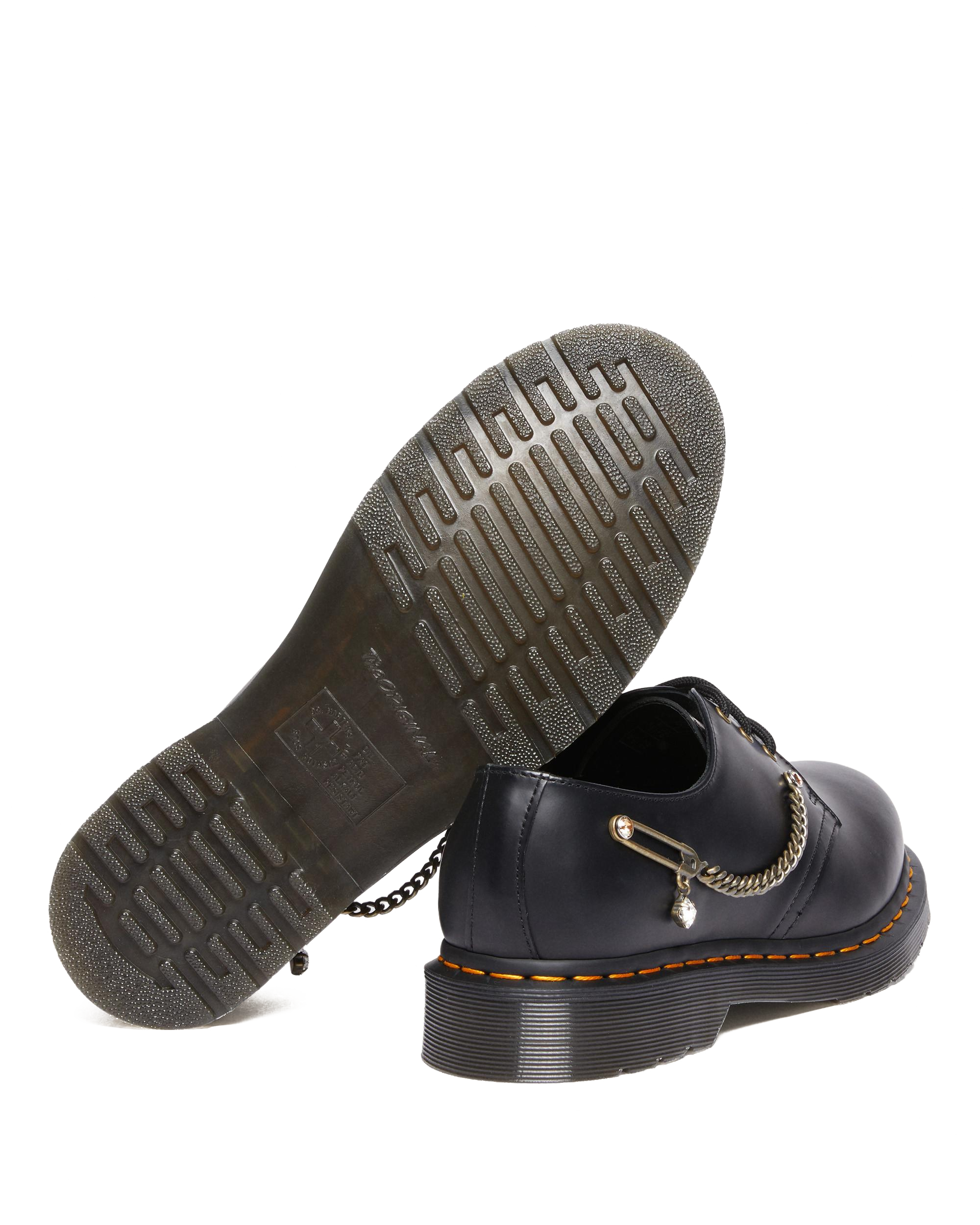 1461 Swarovski Leather Oxford Shoes