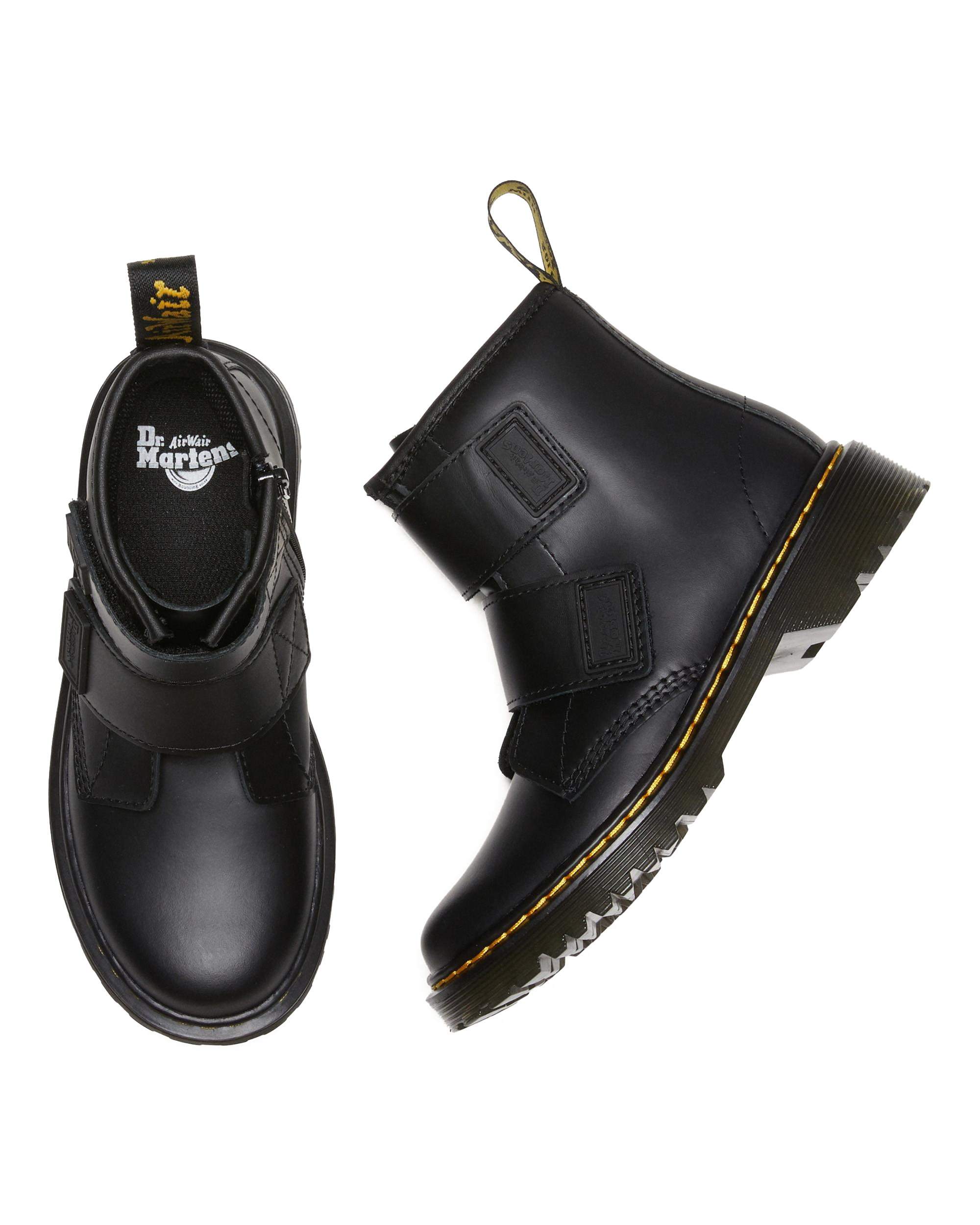 Junior 1460 Double Strap Leather Boots