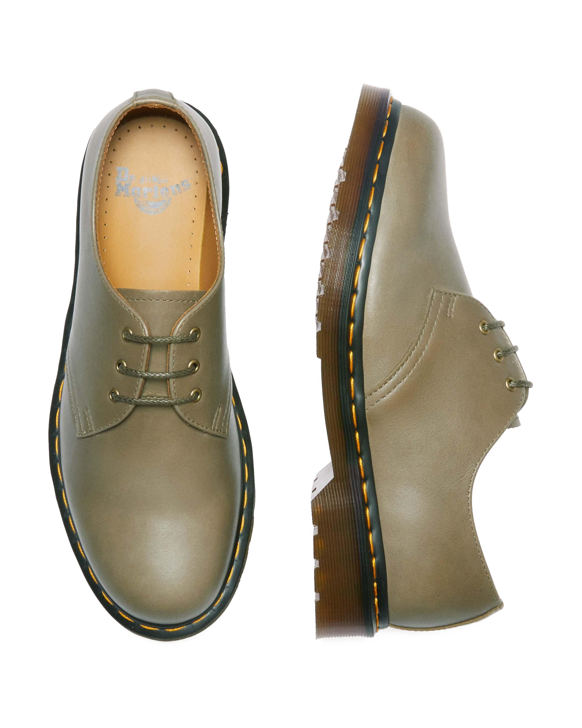 1461 Carrara Leather Oxford Shoes