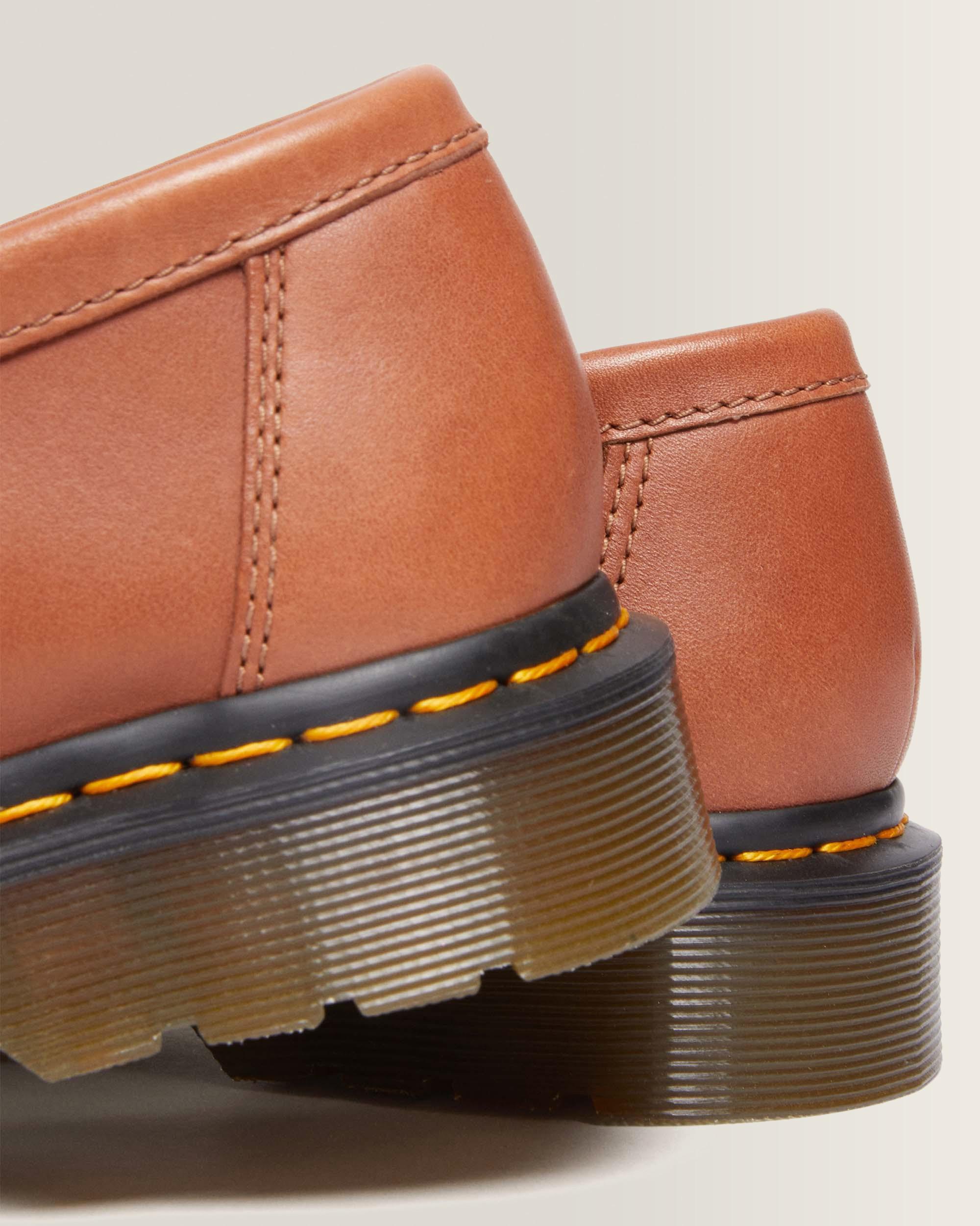 Adrian Carrara Leather Tassel Loafers