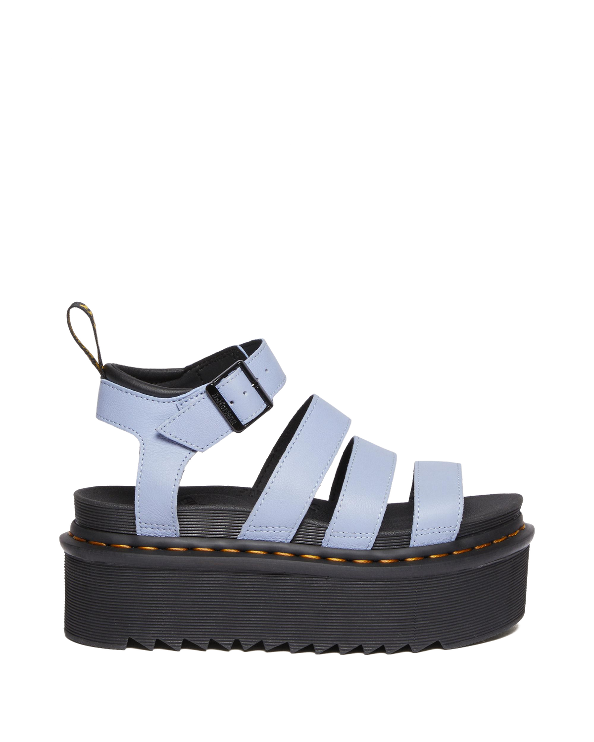 Blaire Pisa Leather Platform Strap Sandals