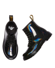 Junior 1460 Rainbow Patent Leather Lace Up Boots