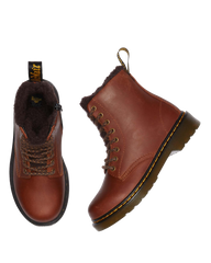 1460 Serena Junior 8 Eye Republic WP Leather Lace Up Boots
