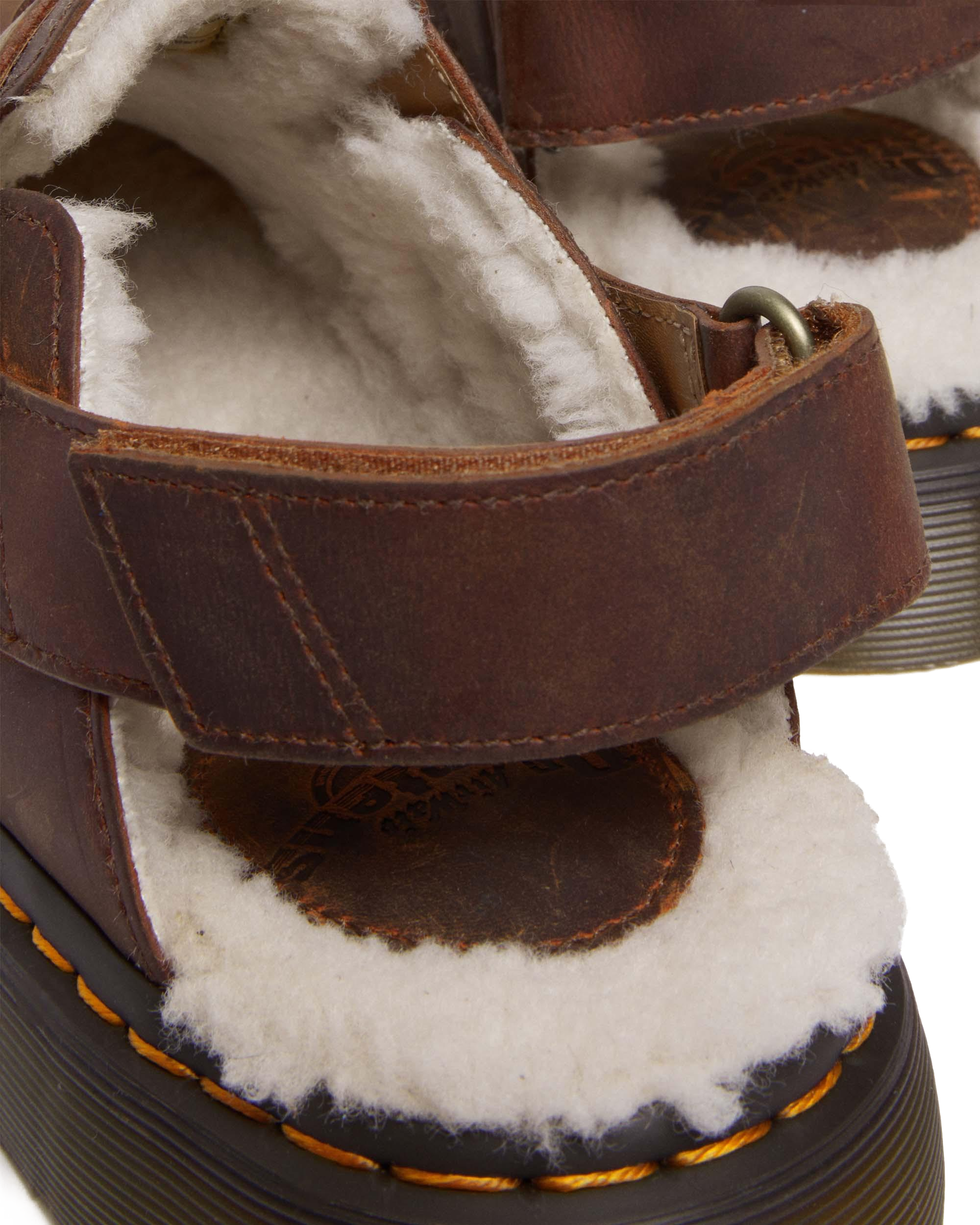 Jorge II Faux Fur Lined Slingback Mules