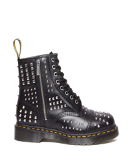 1460 Studded Zip Atlas Leather Lace Up Boots