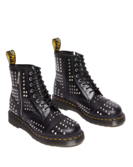 1460 Studded Zip Atlas Leather Lace Up Boots