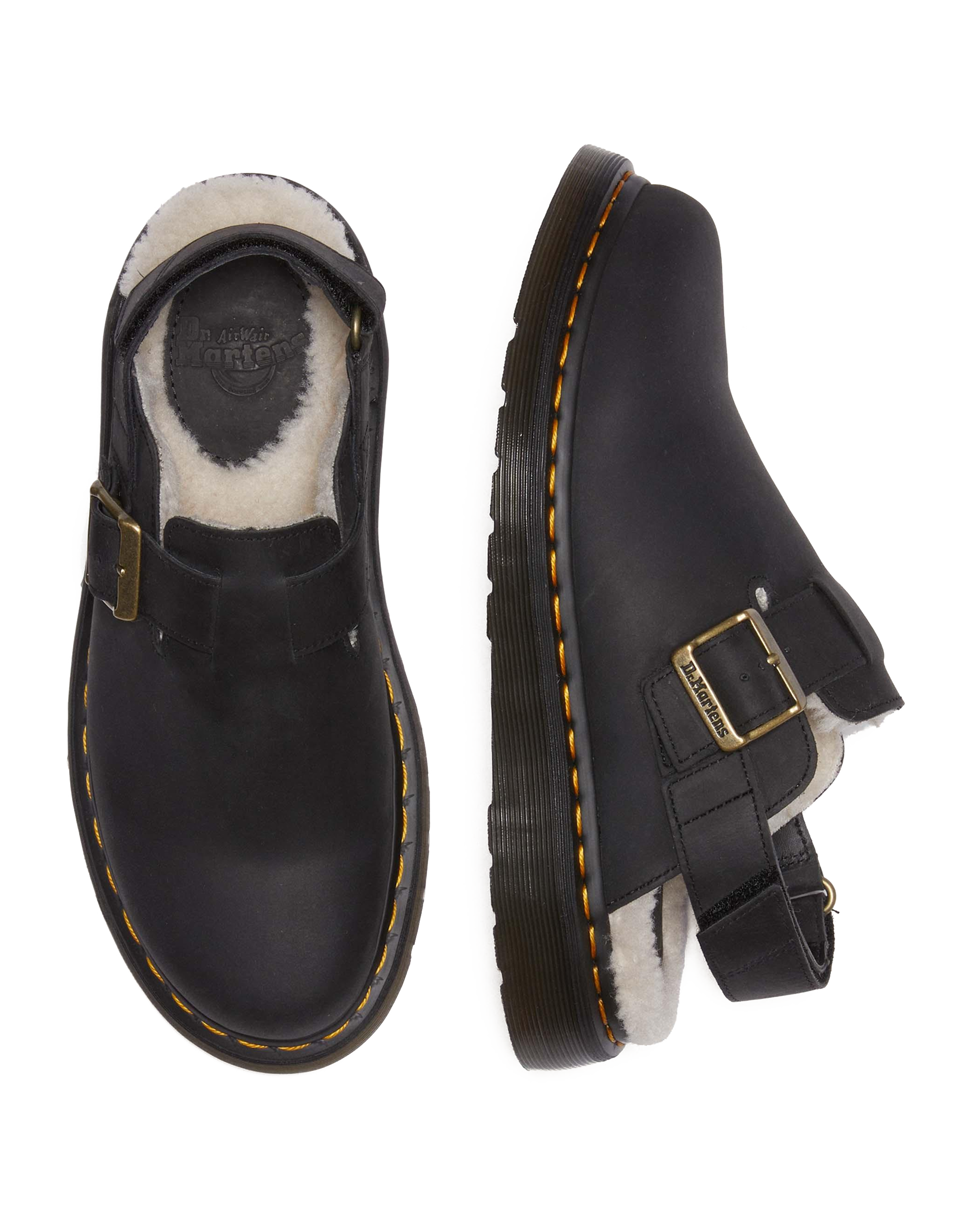 Jorge II Faux Fur Lined Slingback Mules