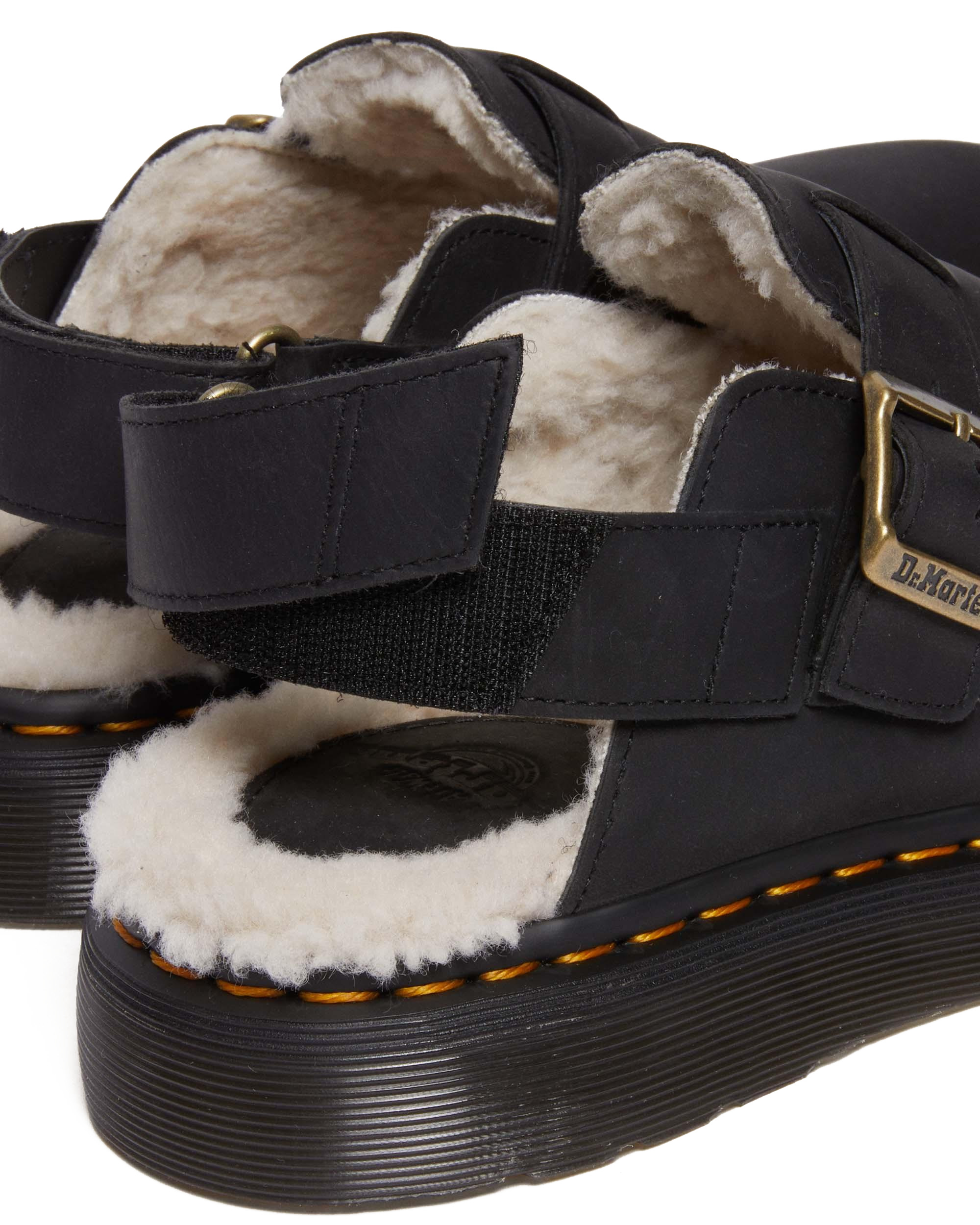Jorge II Faux Fur Lined Slingback Mules