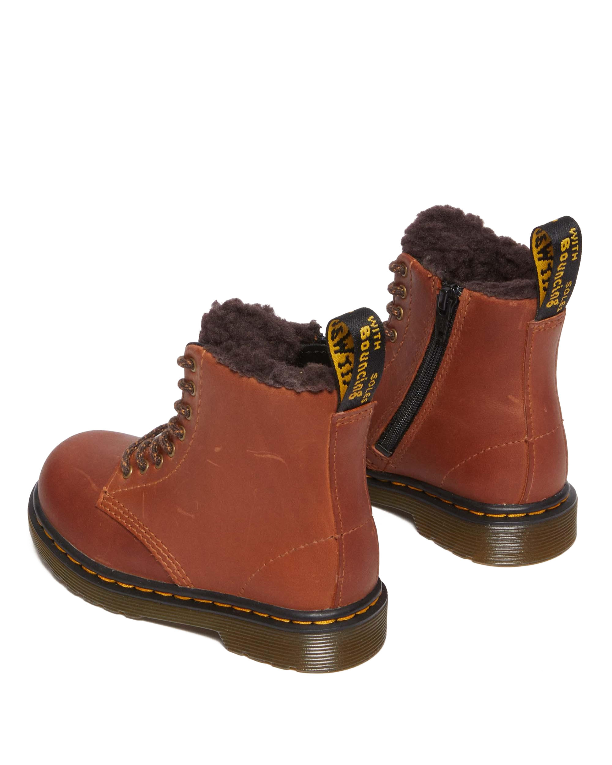 1460 Serena Toddler 8 Eye Republic WP Leather Lace Up Boots
