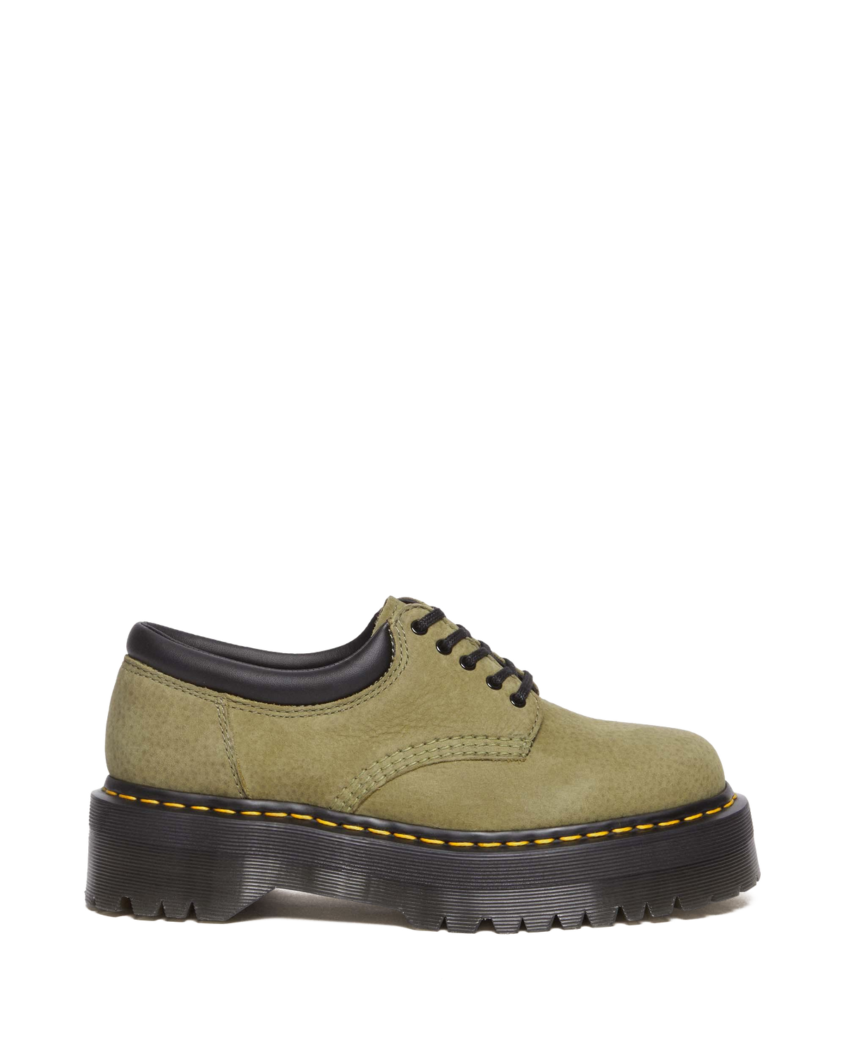 8053 Tumbled Nubuck Leather Platform Casual Shoes