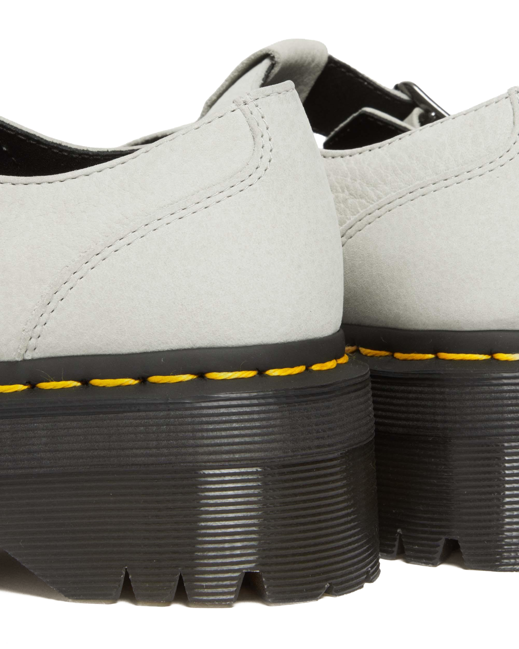 Bethan Tumbled Nubuck Leather Platform Mary Jane Shoes