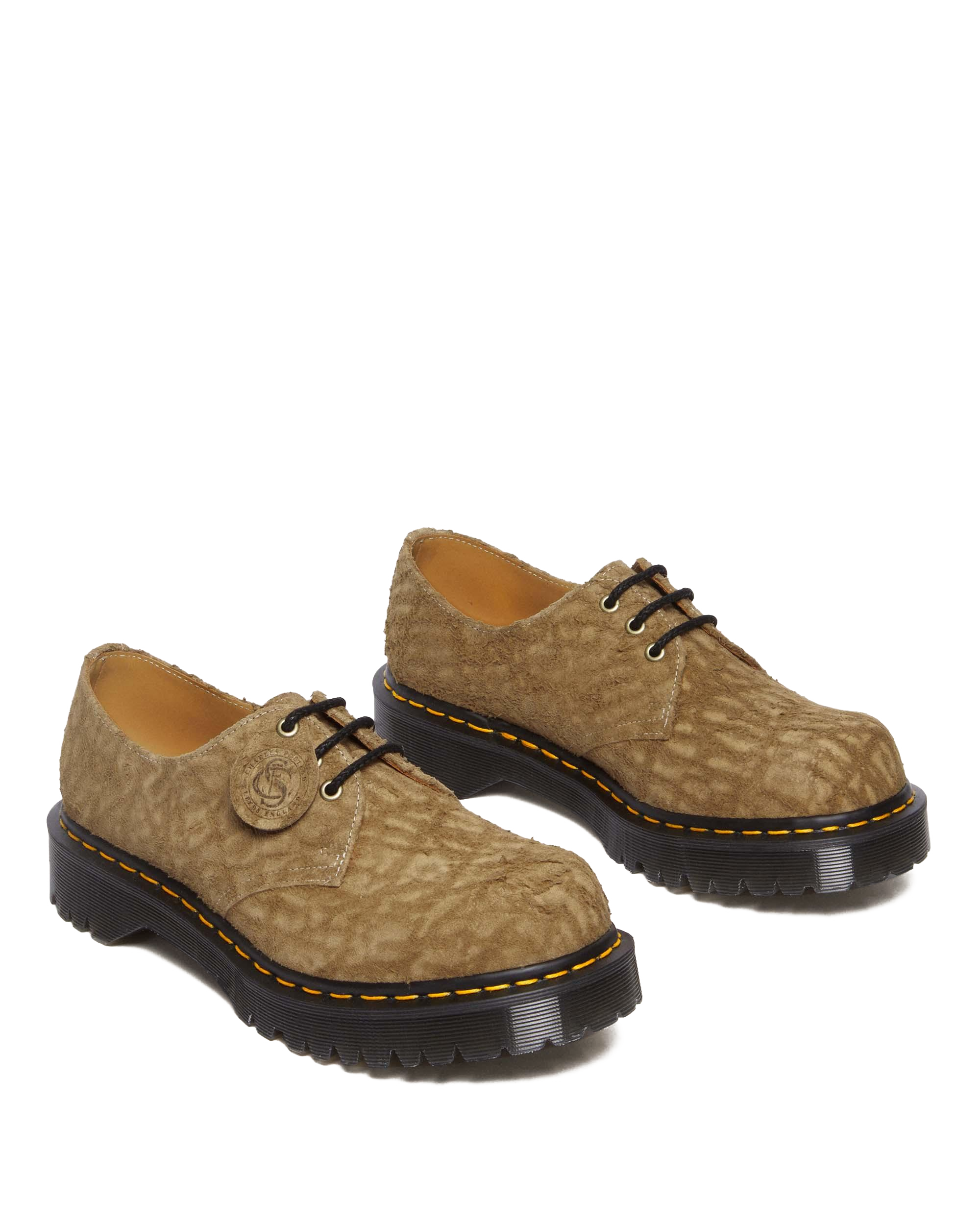 1461 Bex Made in England Emboss Suede Oxford Shoes