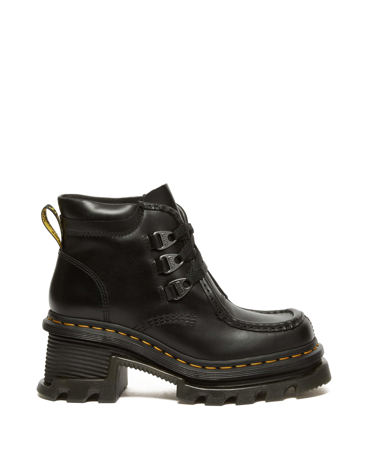 Corran 3-Eye Atlas Leather Heeled Boots