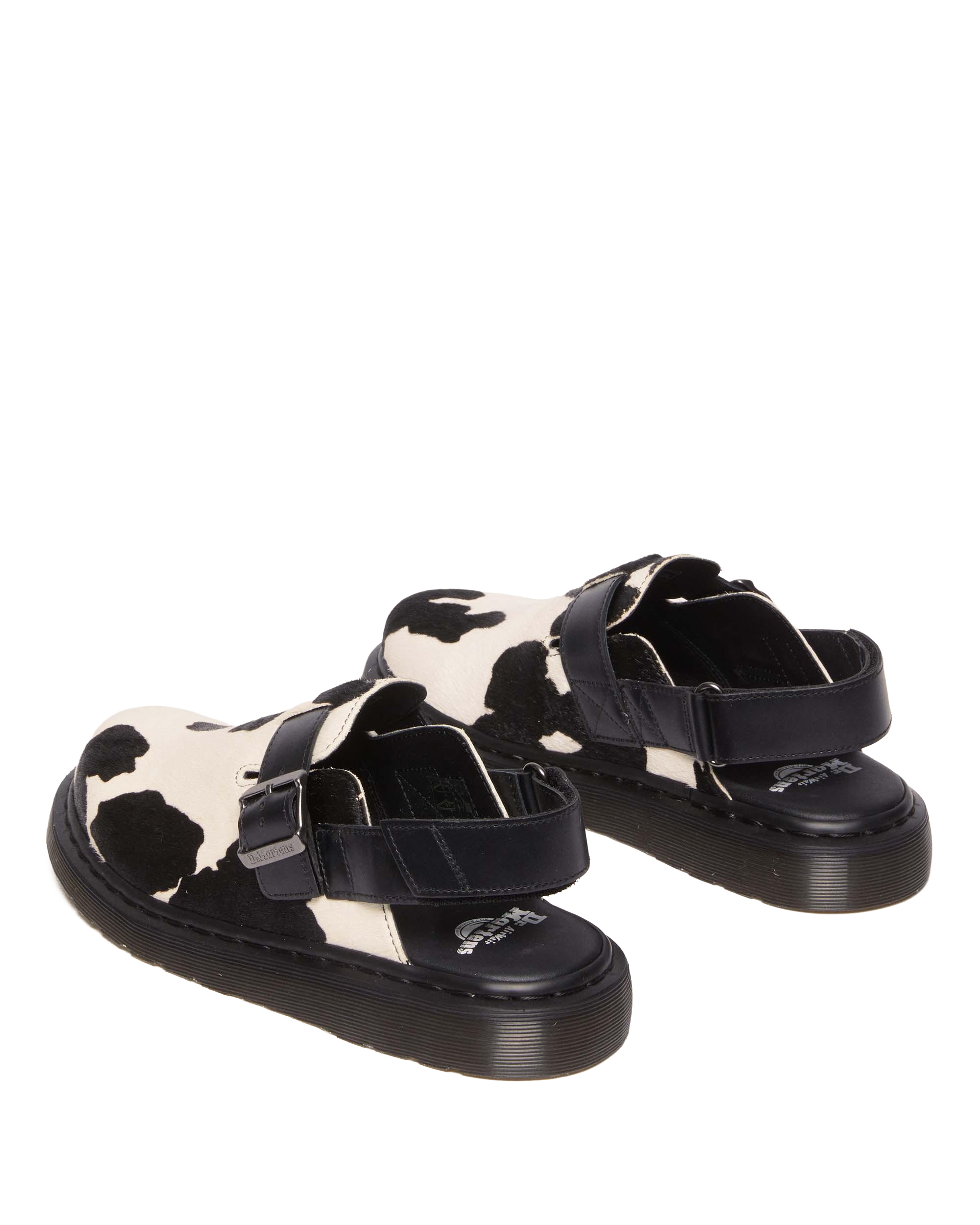 Jorge II Hair-on Animal Print Slingback Mules