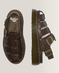 Wrenlie Grizzly Leather Fisherman Sandals