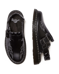 Jorge II Gothic Americana Leather Slingback Mules