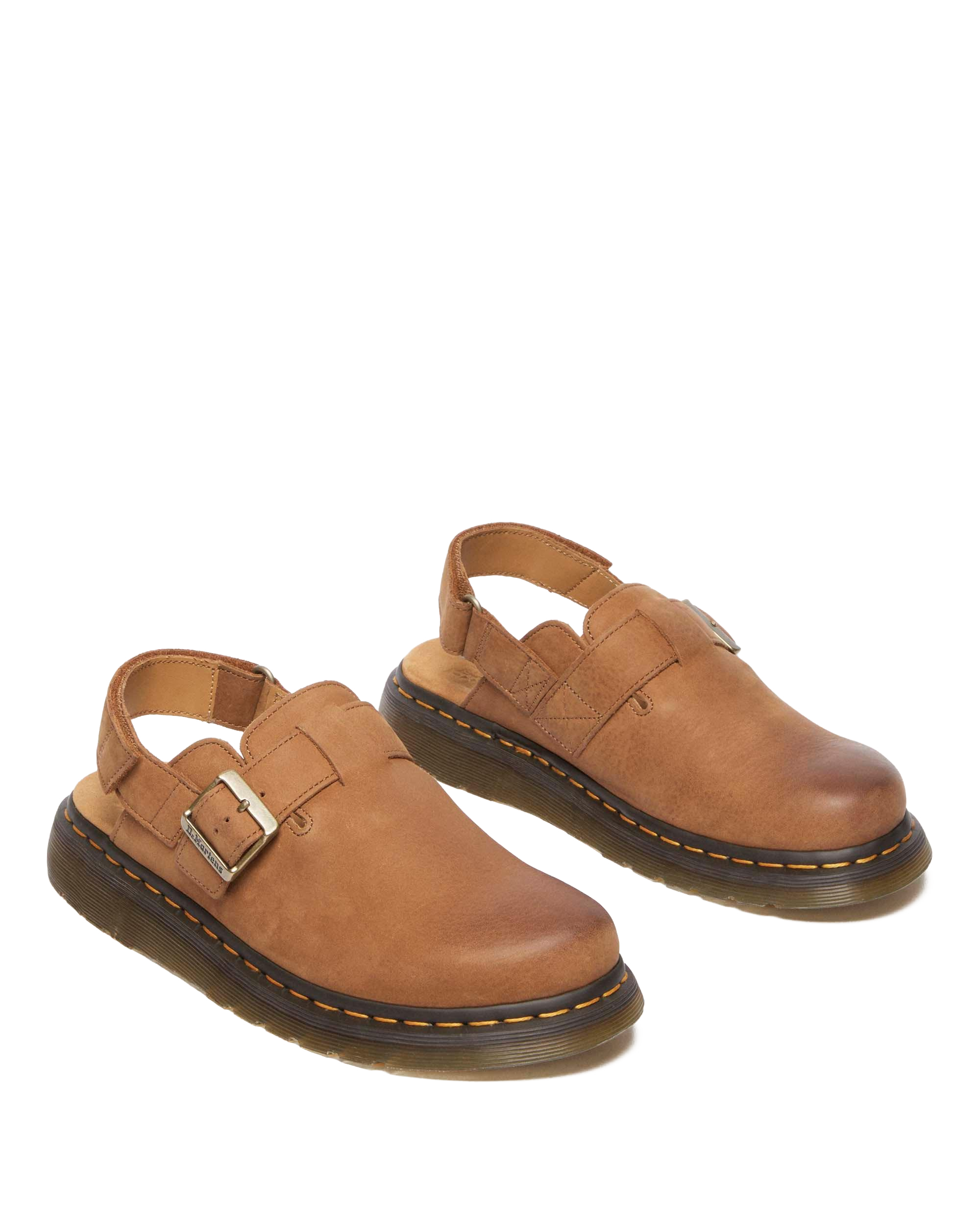 Jorge II Tumbled Nubuck mules