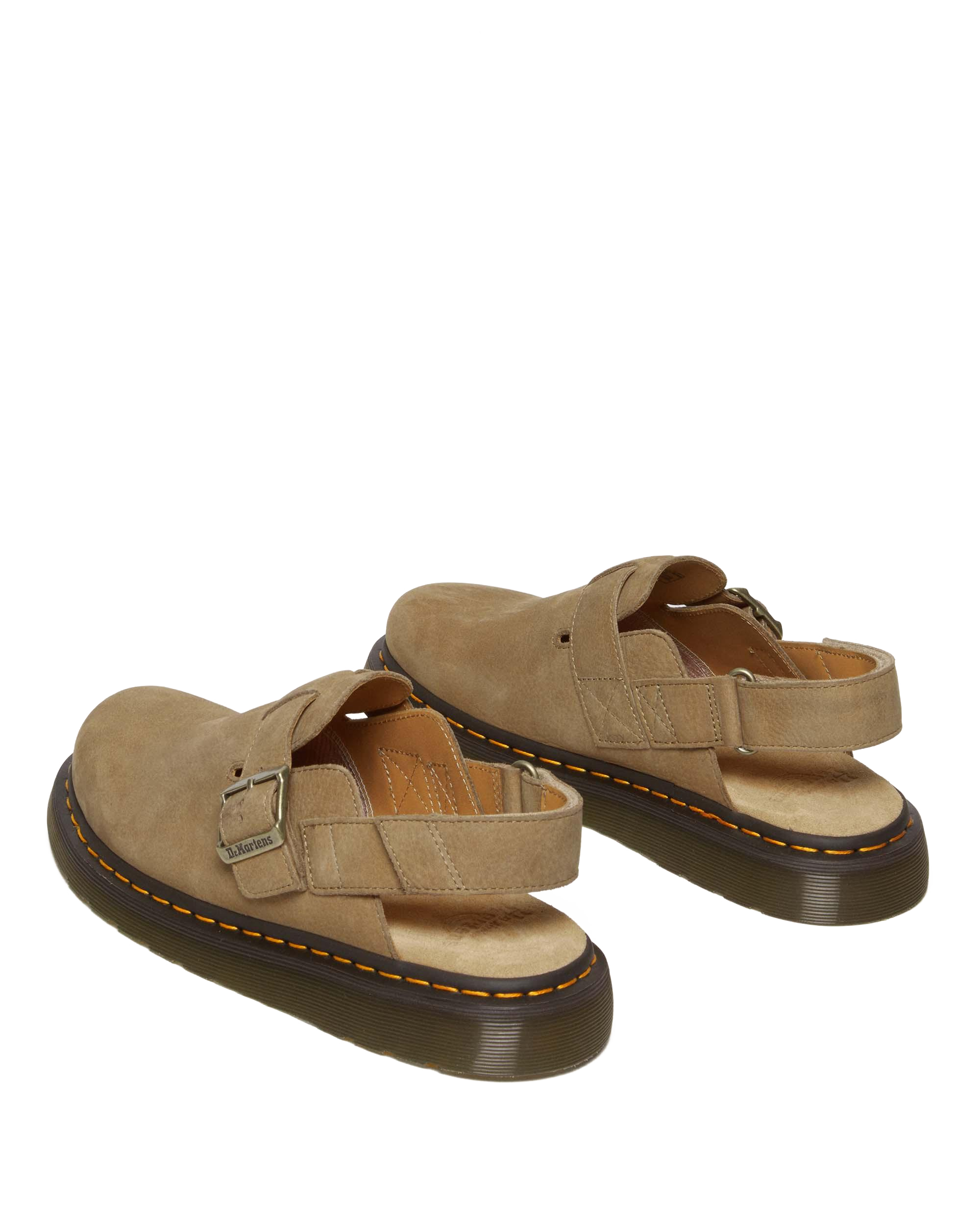 Jorge II Tumbled Nubuck Leather Slingback Mules