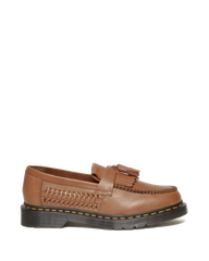 Adrian Woven Leather Tassel Loafers