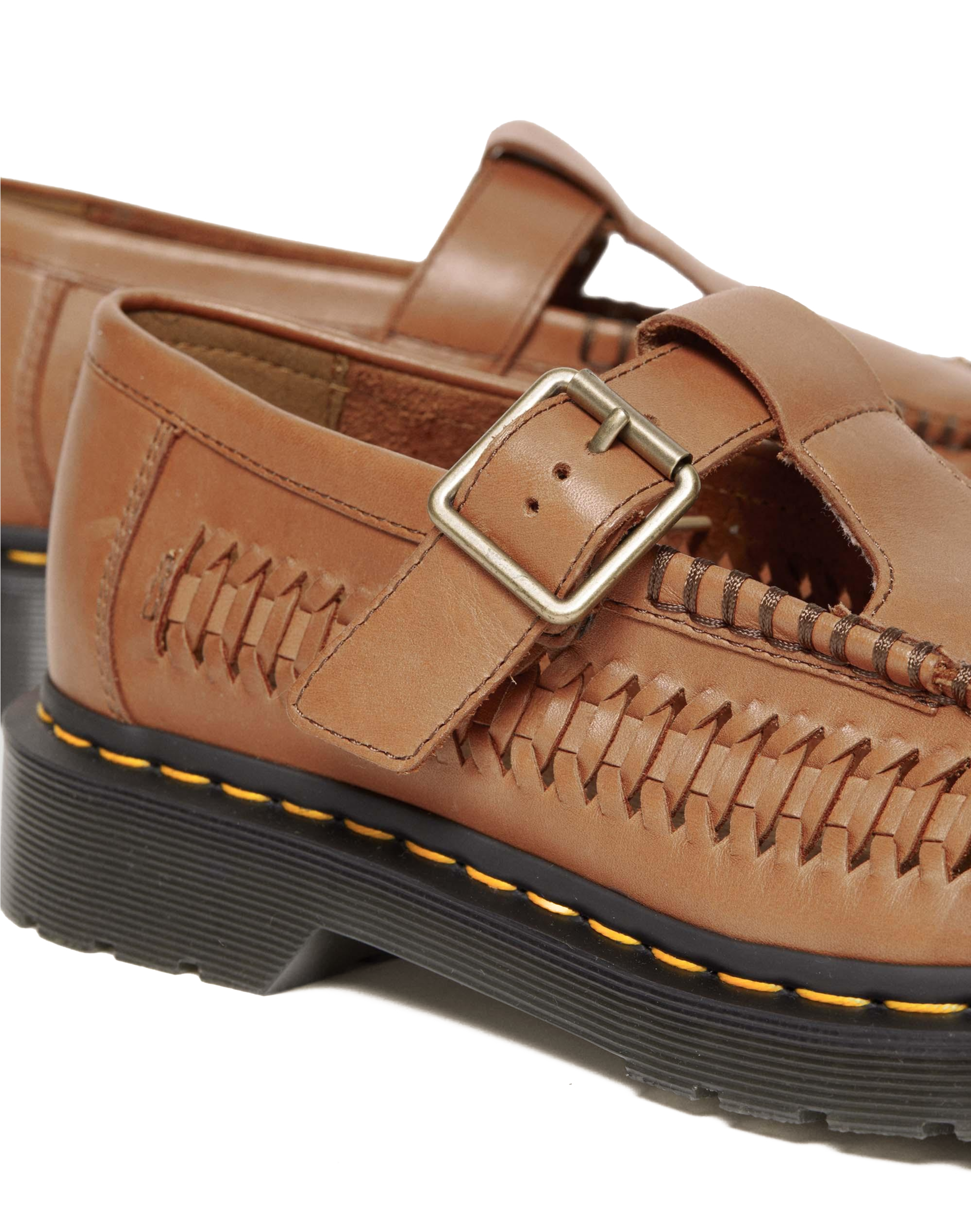 Adrian T-Bar Leather Mary Jane Shoes