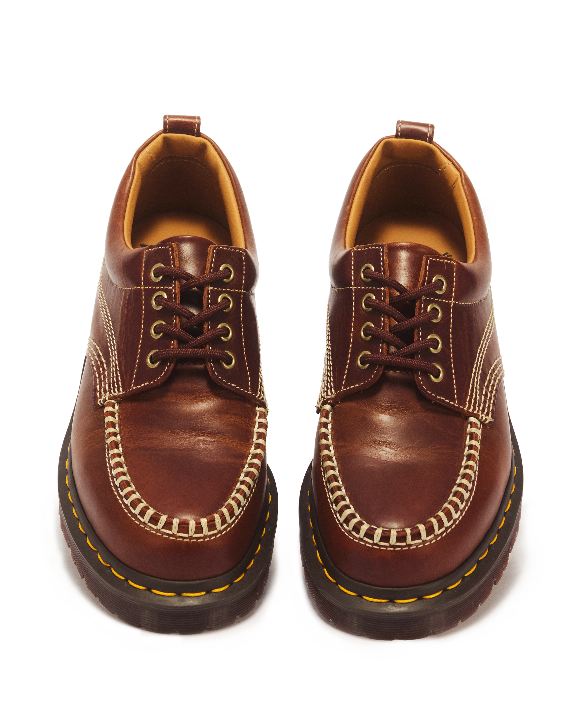 Lowell Leather Moc Toe Shoes