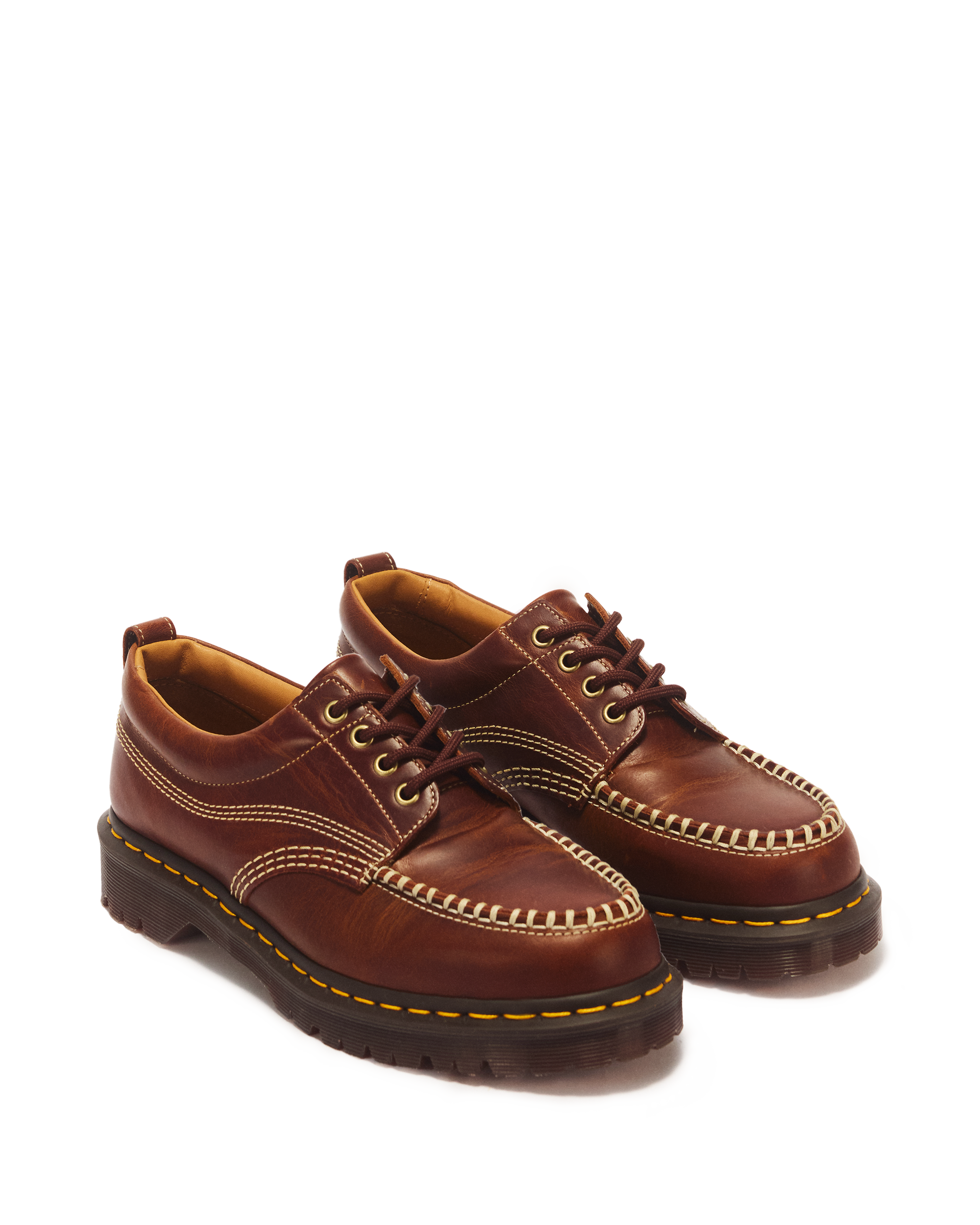 Lowell Leather Moc Toe Shoes