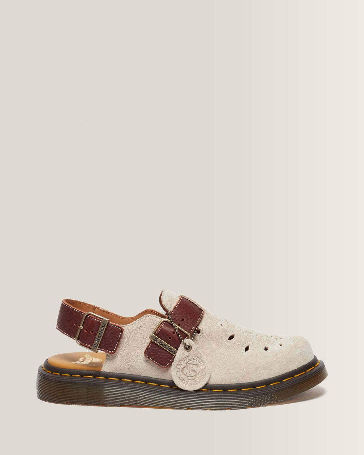 Jorge Made In England Desert Oasis Suede Slingback Mule