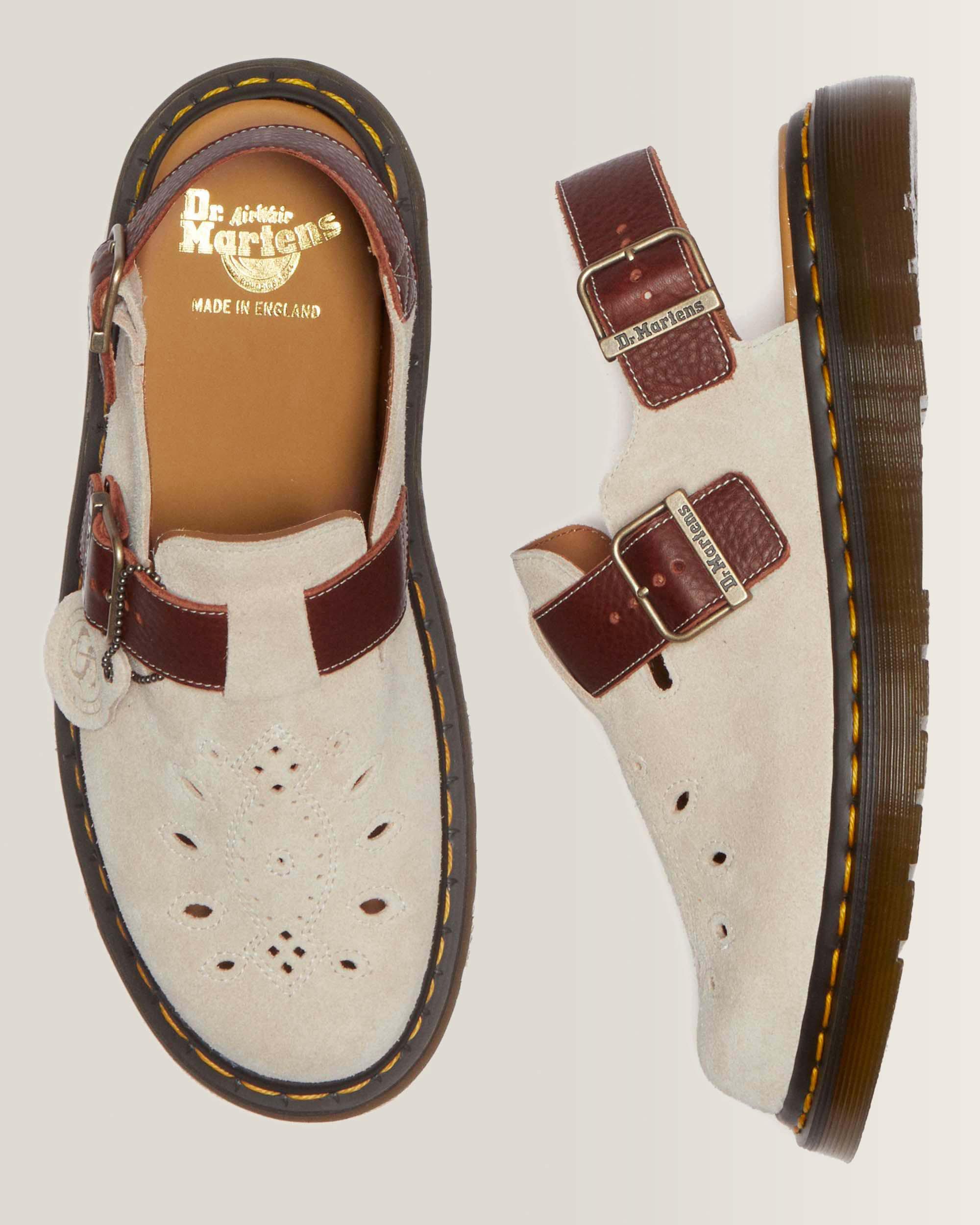 Jorge Made In England Desert Oasis Suede Slingback Mule