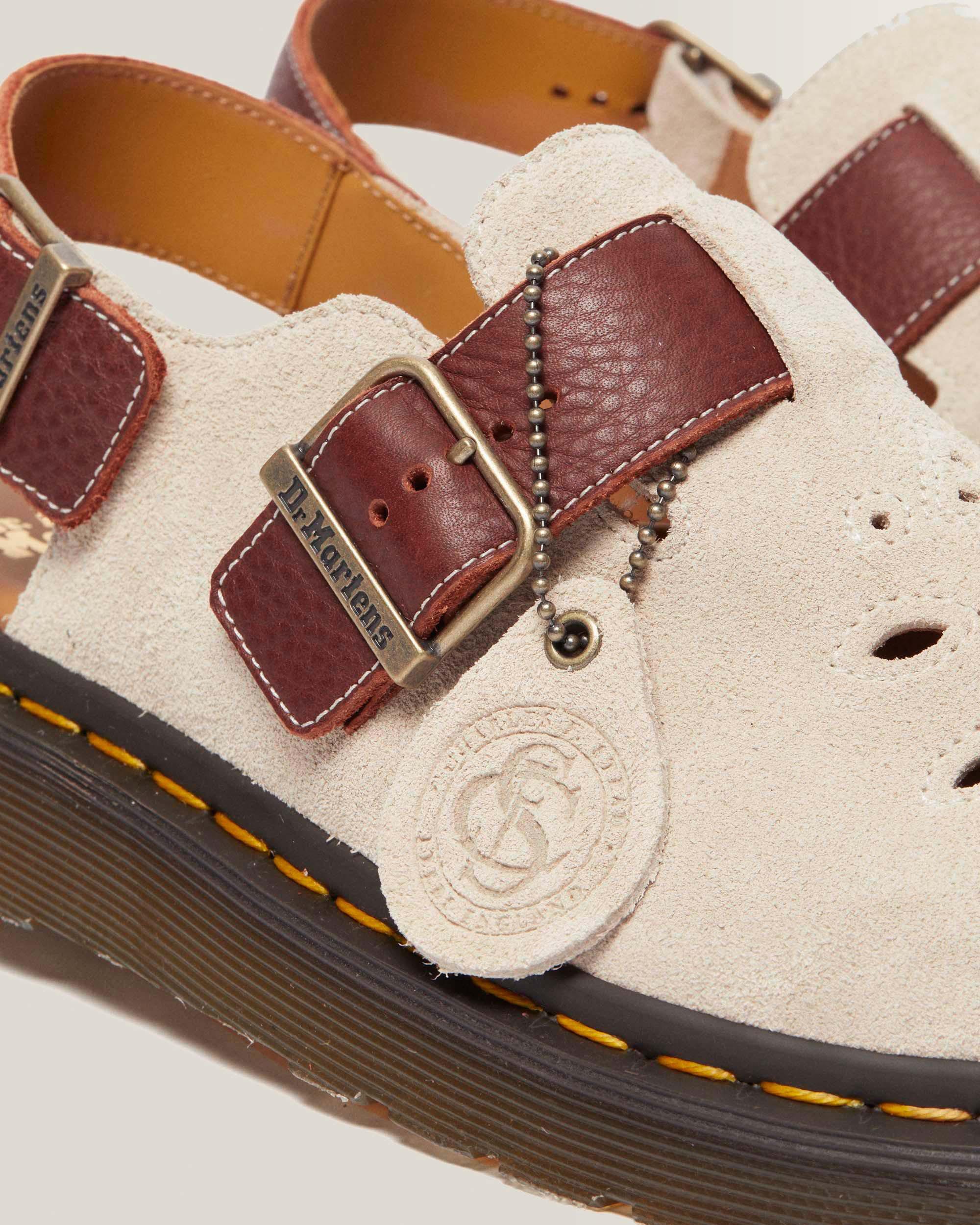 Jorge Made In England Desert Oasis Suede Slingback Mule