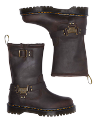 Anistone Hi Leather Biker Boots