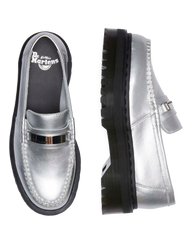 Adrian Metallic Tumble Loafers