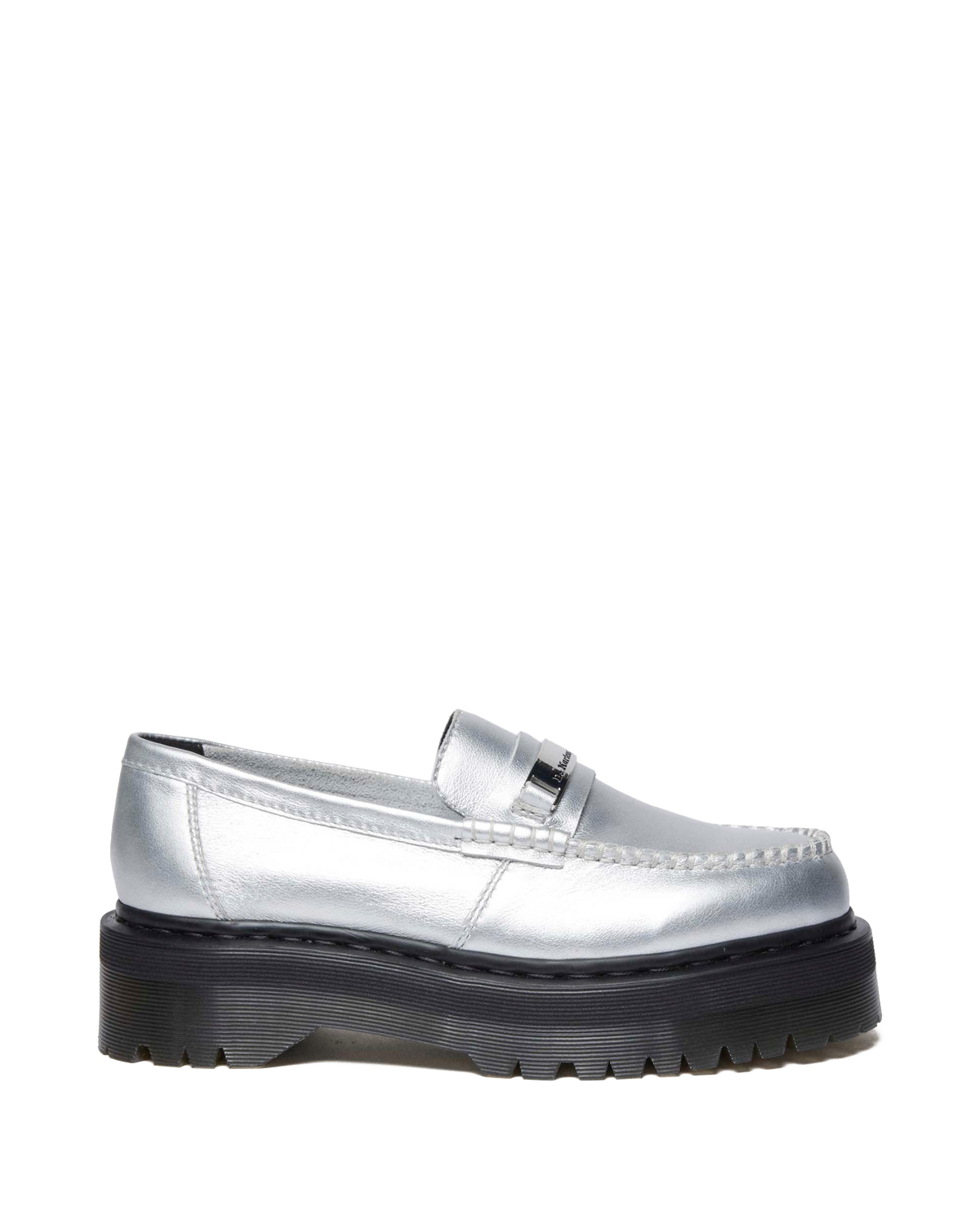 Adrian Metallic Tumble Loafers
