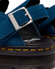 Zebzag Suede Casual Slingback Platform Mules