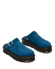 Zebzag Suede Casual Slingback Platform Mules