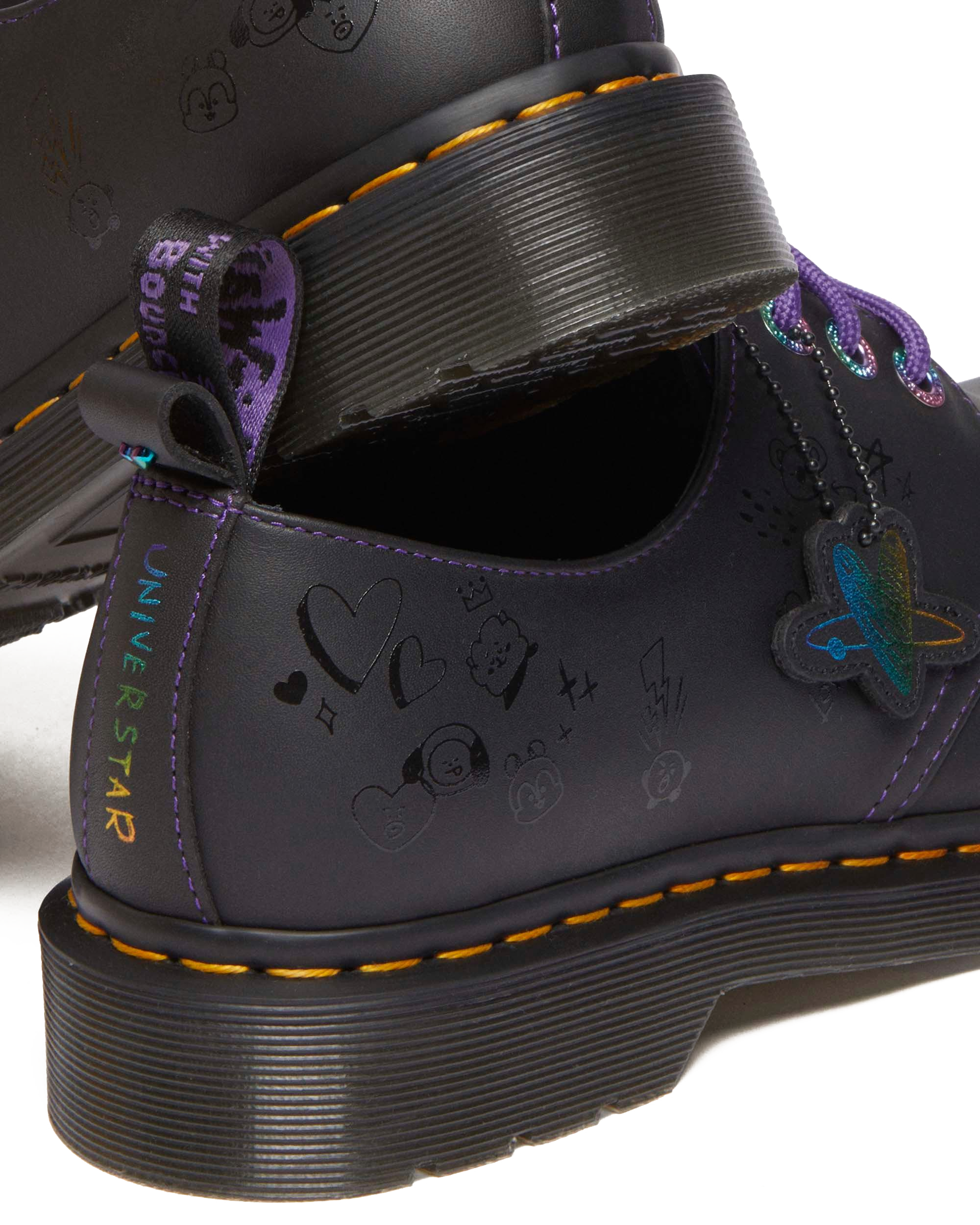 1461 BT21 Leather Oxford Shoes