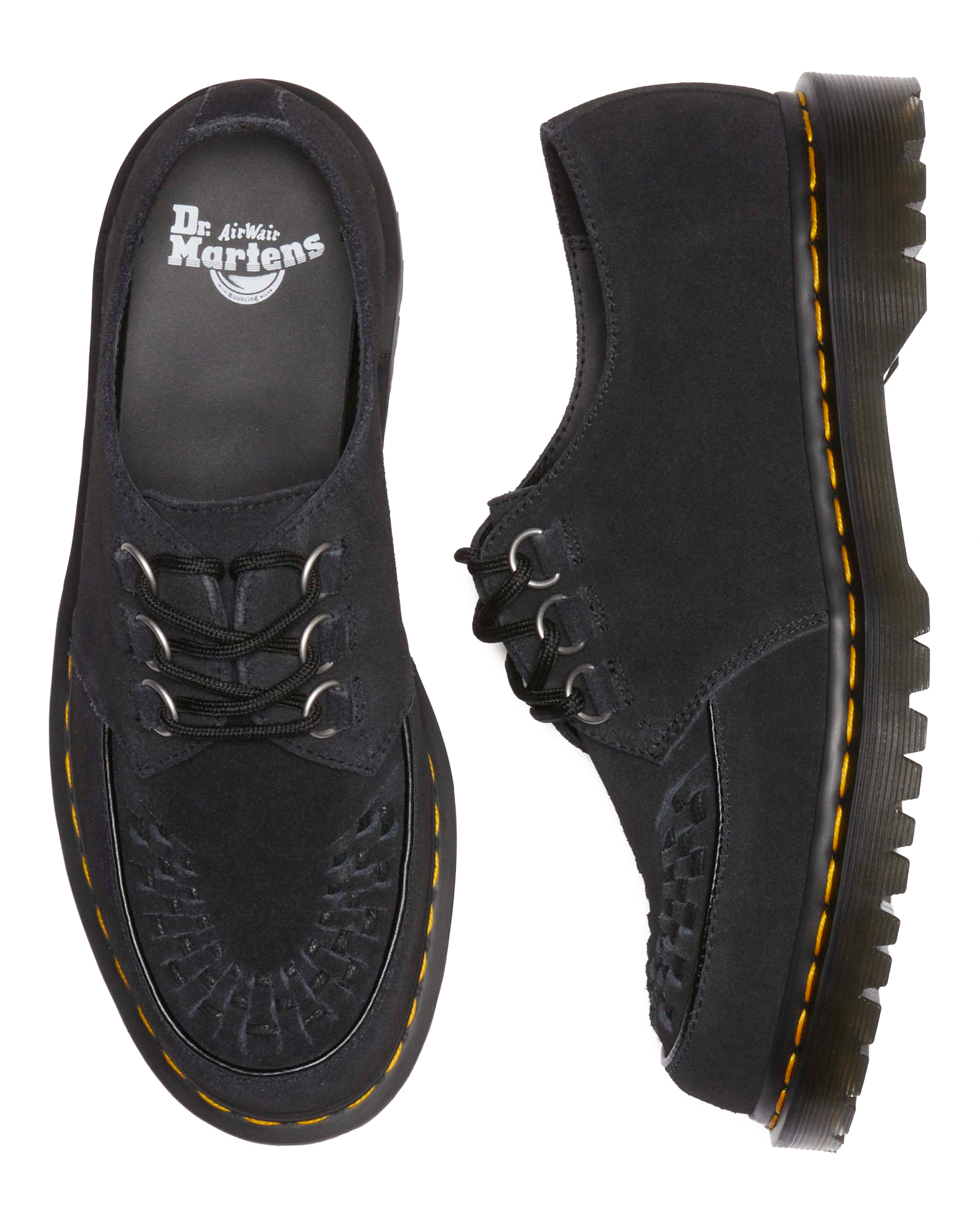 Ramsey woven suede  creepers