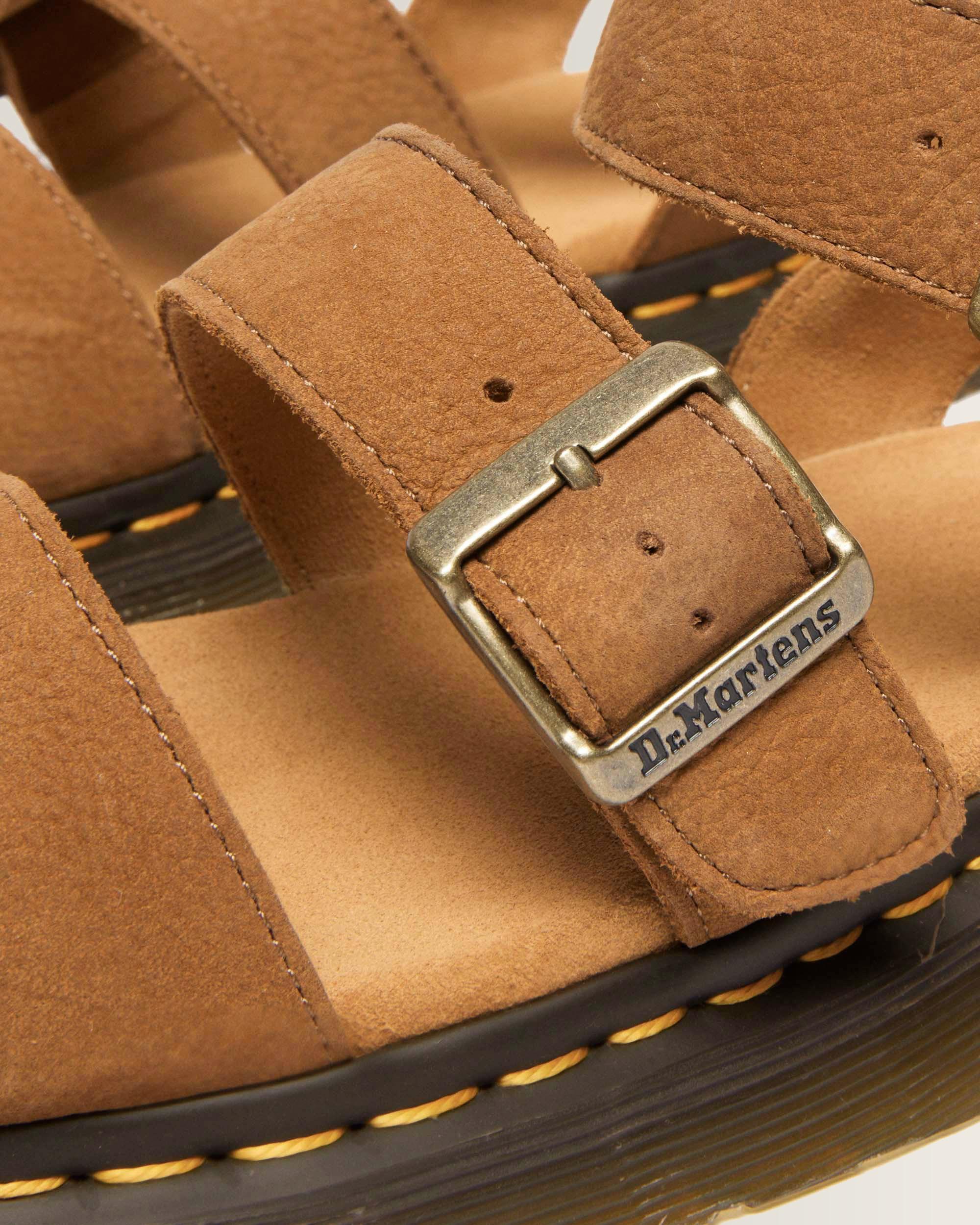 Gryphon Tumbled Nubuck sandals