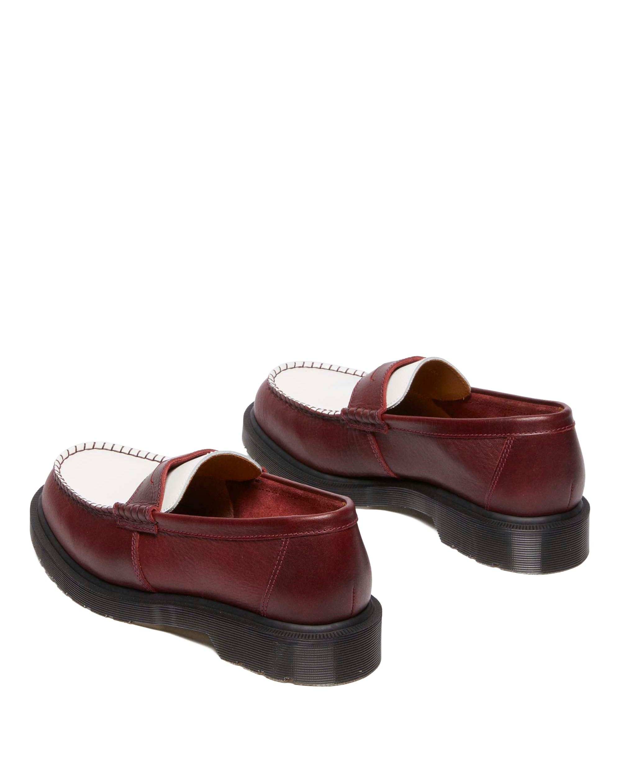 Penton Made In England Two-Tone Leather Loafers