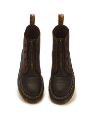 Sinclair Crazy Horse leather platform boots