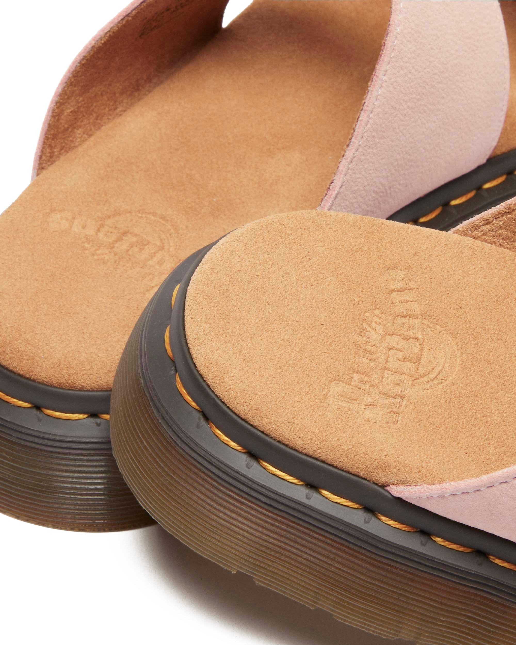 Josef Nubuck leather slide sandals