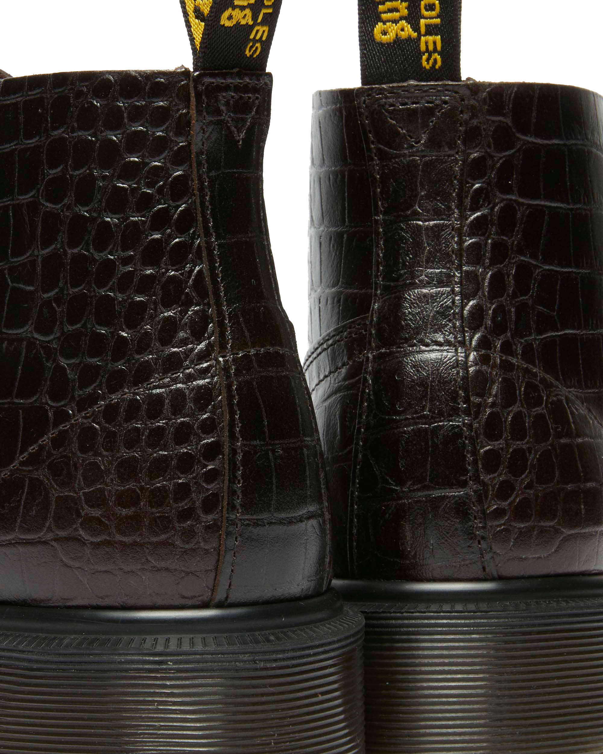 Church Crocodile Analine Leather Ankle Boots