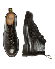 Church Crocodile Analine Leather Ankle Boots